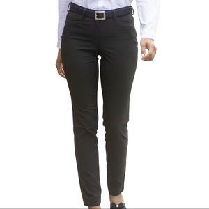 Edwards Women’s High Rise Flex Chino Pants Black Size 14 UL. Retail $45